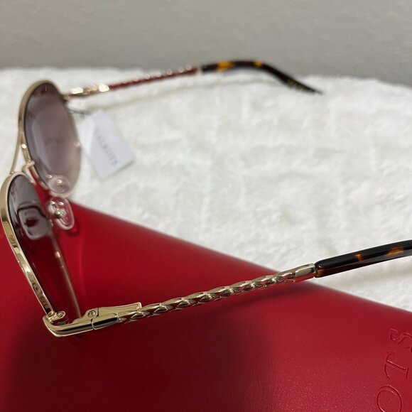 TALBOTS Gold Aviator Sunglasses - Picture 4 of 4